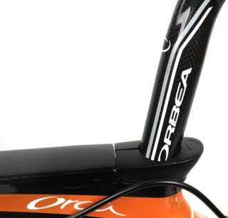 2010 ORBEA ORCA 51cm Road Bike Carbon Fiber SRAM RED ZIPP 404 Orange 