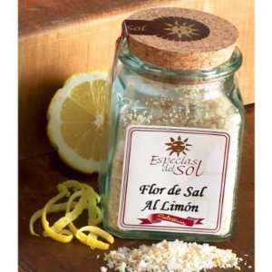Flor de Sal al Limon   Sea Salt with Lemon by La Tienda  
