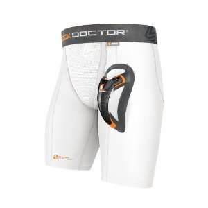  Shock Doctor Mens 225 Ultra Compression Short with Carbon 