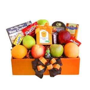 Halloween Fruit, Cheese and Candy Care Package:  Grocery 