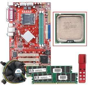  MSI 848P Neo2 V Socket 775 ATX Motherboard Geek KitTM w 
