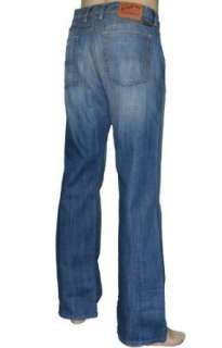  Lucky Brand Mens Relaxed Bootleg Jeans: Clothing