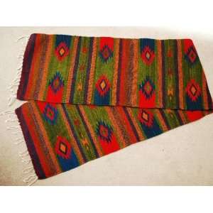    Southwest Zapotec Table Runner 15x80 (a37): Home & Kitchen