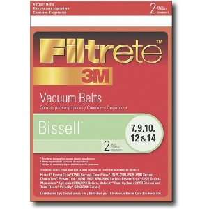 Filtrete Bissell 7, 9, 10, 12, and 14 Belt, 2 Belts Per Pack  