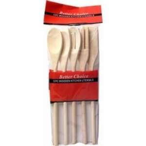  5 piece Wooden Spoon Set Case Pack 72: Everything Else