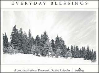 Everyday Blessings Postcards 2012 Easel Desk Calendar  
