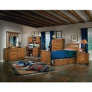    American Woodcrafters Timberline Double Dresser: Home & Kitchen