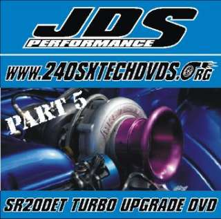 KA24DET Turbo DVD Video 240sx Install S13 S14 T2 T3 T4 Piping Drift 