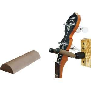   Swing Wood Banjo Wall Hanger w/ Wall Bumper: Musical Instruments