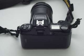 Nikon N6006 AF Auto focus 35mm film camera body with Tamron 28 200mm 