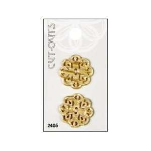  Blumenthal Button Cut Outs Cream 2pc (3 Pack) Pet 