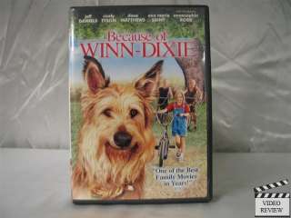 Because of Winn Dixie (DVD, 2009) 024543189718  