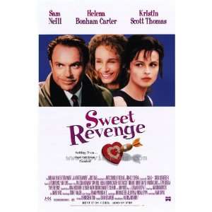 Sweet Revenge Poster 27x40 Sam Neill Helena Bonham Carter Kristin 