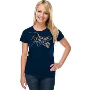  St. Louis Rams Womens Franchise Fit T Shirt: Sports 