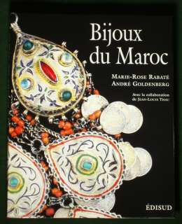 BOOK Moroccan Ethnic Jewelry folk costume silver Tribal  