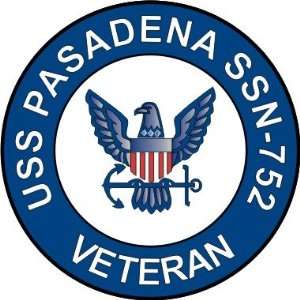   USS Pasadena SSN 752 Ship Veteran Decal Sticker 3.8 Everything Else