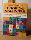 Betty Crockers Cooking Calendar 1962 cookbook