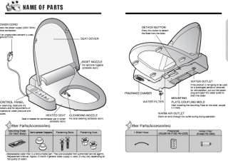XIME PB X 1000 Luxury Electronic BIDET SPA TOILET SEAT  
