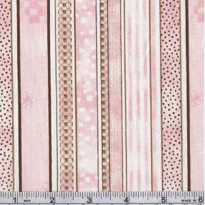  45 Wide Bella Baby Stripe Pink Fabric By The Yard Arts 
