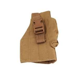   Coyote Brown Molle Holster W/ Magazine Pouch: Sports & Outdoors