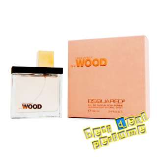 SHE WOOD  DSQUARED2  3.4 EDP WOMEN  NIB   