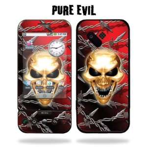   Google Phone Protective Vinyl Skin T Mobile   Pure Evil: Electronics