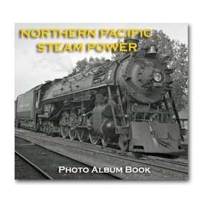  Northern Pacific Steam Power Photo Album Book CD 