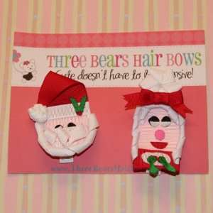  Whimsical Santa and Mrs. Claus Holiday Set: Home & Kitchen