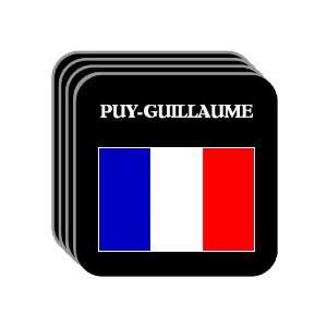 France   PUY GUILLAUME Set of 4 Mini Mousepad Coasters