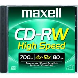  12x High Speed Rewritable CD RW Electronics