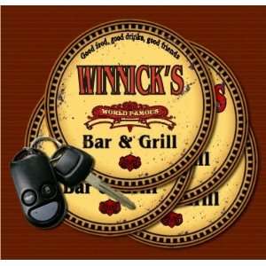  WINNICKS Family Name Bar & Grill Coasters: Kitchen 