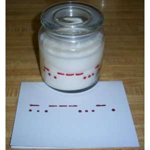  Soy Candle Love Morse Code Valentine Gifts