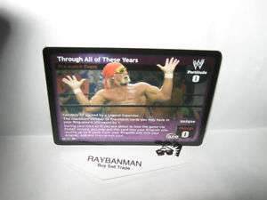 WWE Raw Deal UR FOIL 27/TK Through All These Years  
