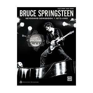  Bruce Springsteen Keyboard Songbook 1973 1980 Book Sports 