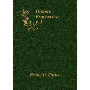  Diptera Brachycera. v. 1: Enrico Brunetti: Books