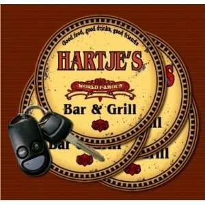  HARTJES Family Name Bar & Grill Coasters: Kitchen 