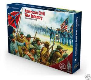 Perry Miniatures American Civil War Infantry 28mm NIB  