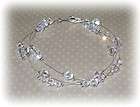 All Swarovski Crystal Illusion Bridal Wedding Bracelet