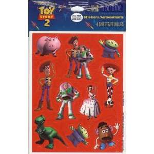   Toy Story 2 Acid Free Stickers, 4 sheets Party Favors: Toys & Games
