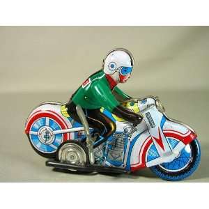  Wind Up Motor Cycle Racer #26 Toys & Games