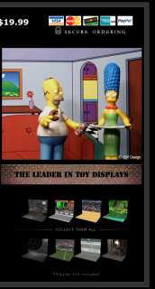 Simpson FamilyGuy ACTION FIGURE DISPLAY Cartoon Diorama  