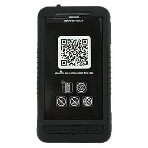 BLACK TRIDENT CYCLOPS 2 SERIES RUGGED CASE for Motorola Droid X / X2 