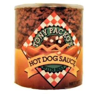 Tony Packos Hot Dog Chili Sauce  Grocery & Gourmet Food
