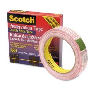  Double Coated Preservation Tape   Double Coated, 3/4 x 36 