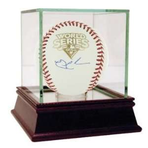 Nick Swisher Signed Baseball   2009 World Series   Autographed 