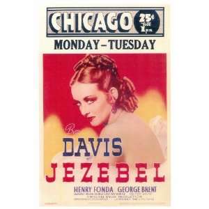  Jezebel (1938) 27 x 40 Movie Poster Style A: Home 