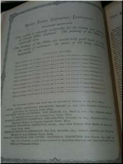ANTIQUE FAMILY HOLY BIBLE ILLUMINATED LEATHER 1888 KING JAMES GUSTAVE 