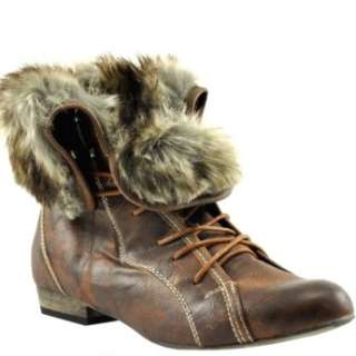  Wild Pair Womens Oscar Lace Up Boot Shoes
