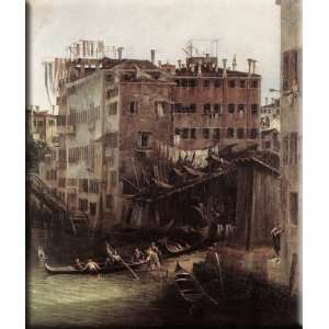   (detail) 25x30 Streched Canvas Art by Canaletto