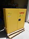 Eagle #1932 30 gal cap 44 x 43 Yellow Safety Storage Cabinet